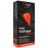 Gel picotant fraise Orgie High Voltage : packaging fermé
