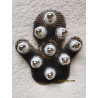 Gant de massage billes rotatives