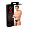 Slip latex homme ouvert devant : packaging