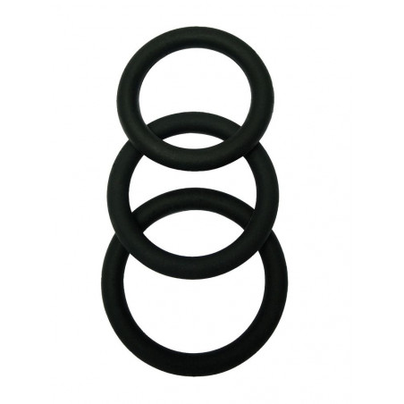 Lot 3 cockrings silicone