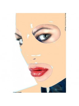 Cagoule latex transparente