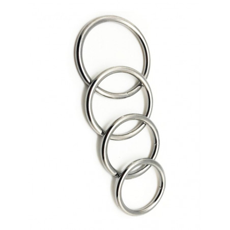 Lot 4 cockrings métal