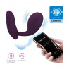 Vibro point G connecté violet avec appli