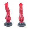 Gode ventouse dragon rouge