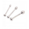 Lot 3 mini plugs urètre lisses : vue extérieure