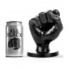 Gode plug poing fist All Black