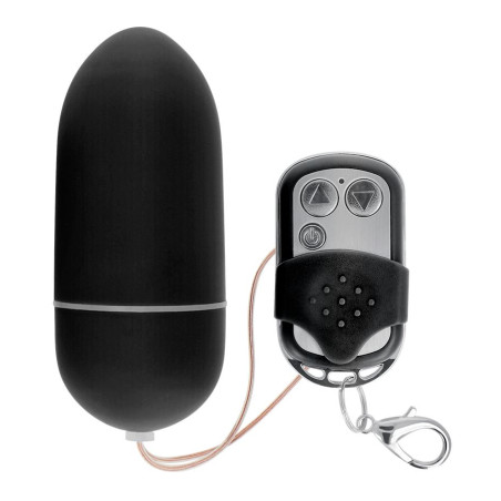 Oeuf vibrant télécommandé noir