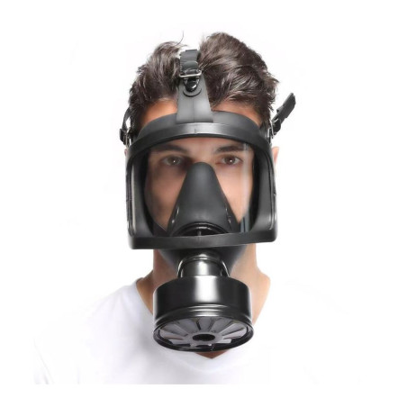 Masque à gaz visière intégrale