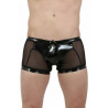 Boxer lacé vinyle et tulle