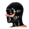 Cagoule latex bandeaux amovibles