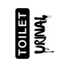 Tatouage éphémère uro Toilet Urinal