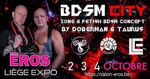 BDSM CITY salon Liège octobre 2026