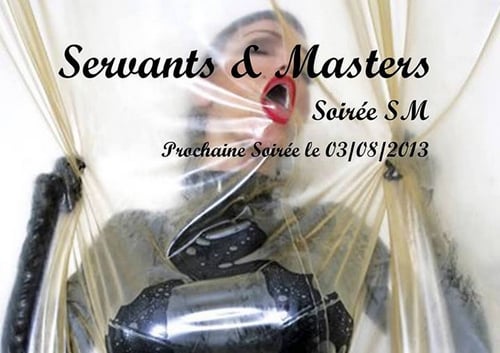 Flyer servants and masters août 2013