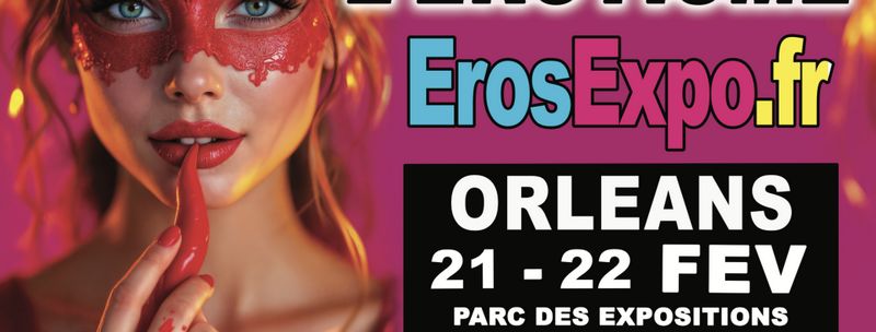 Flyer salon érotisme Orléans 2026